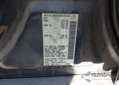 2013 Nissan Altima 2.5 Sv from USA, damaged, VIN 1N4AL3AP6DC193581